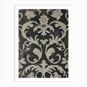 Damask Art Print