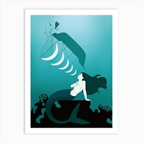 Mermaid Song Art Print