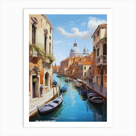 Venice Canal.8 Art Print