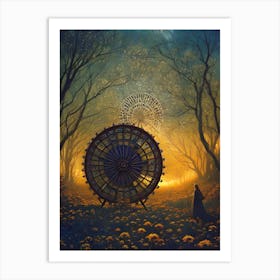 Wheel Of Time Art Print