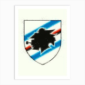 Sampdoria football club Art Print