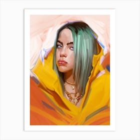 Billie Eilish Art Print