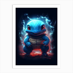 Pokemon Squirtle 1 Art Print