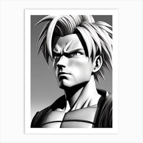 Dragon Ball Z 1 Art Print