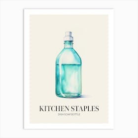 Kitchen Staples Dish Soap Bottle 1 Art Print