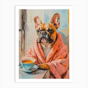 Leisure Frenchie Morning 2 Art Print