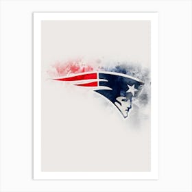 New England Patriots Painting Art Print