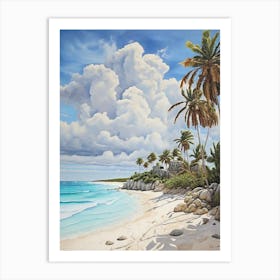 Beach Scene 8 Art Print