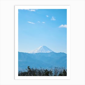 Mt Fuji Art Print