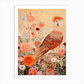 Pheasant 5 Detailed Bird Painting Art Print