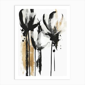 Black And Gold Canvas Print 67 Art Print