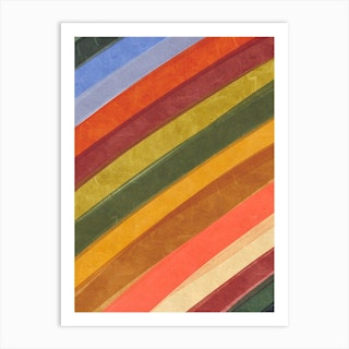 Watercolor Rainbow Art Print