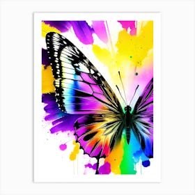 Butterfly Painting 4 Art Print