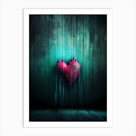 Dark Heart Art Print