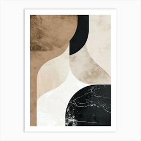 Sandstone Radiance Minimalist Style Art Print