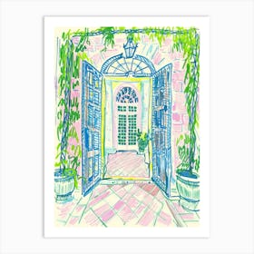 Doors And Gates Collection Denmark, Denmark 3 Art Print