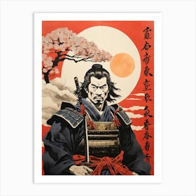 Samurai Warrior 8 Art Print