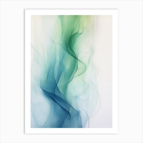 Abstract Smoke 1 Art Print