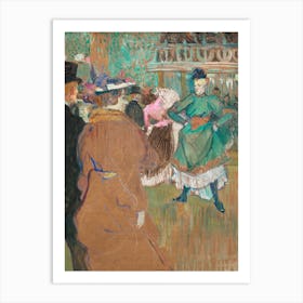 Quadrille At The Moulin Rouge (1892), 1, Henri de Toulouse-Lautrec Art Print