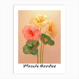 Dreamy Inflatable Flowers Poster Nasturtium 4 Art Print