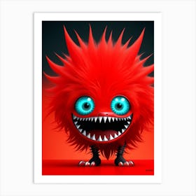 Monster Monster Monster Monster Monster Monster Monster Monster Monster 8 Art Print