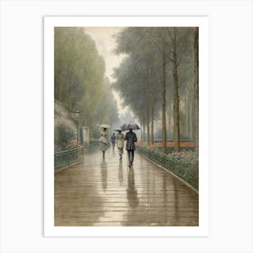 Rainy Day In Paris 1 Art Print