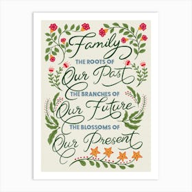 The Meaning of Family Art Print