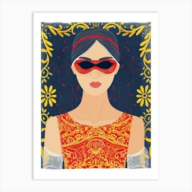 Chinese Girl 3 Art Print