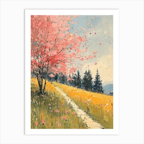 Cherry Blossoms 1 Art Print