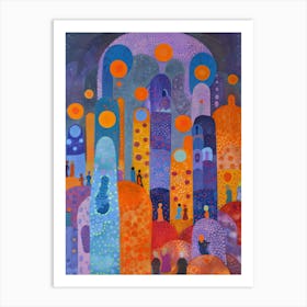 City Of People Art Print