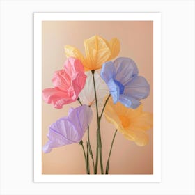 Dreamy Inflatable Flowers Lisianthus Art Print