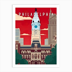 Philadelphia Travel Art Print