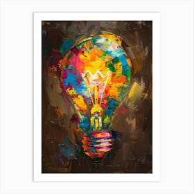 Light Bulb 3 Art Print