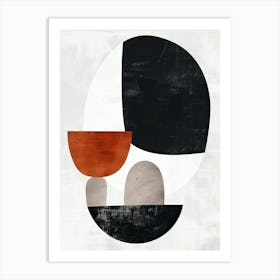 Naypyidaw Stone Park Bauhaus Minimalist Art Print