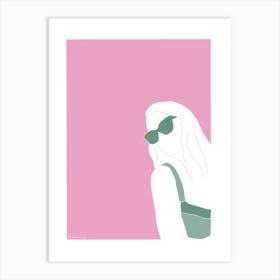 Shining incognito Art Print