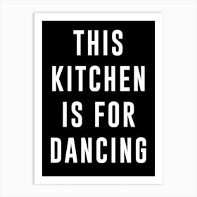 Dance Kitchen Art Print