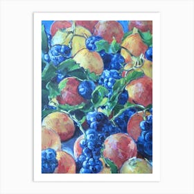 Grapefruit 2 Classic Fruit Art Print