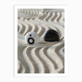 Yin And Yang 2 Art Print