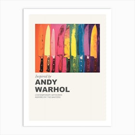 Museum Poster Inspired By Andy Warhol 11 Art Print