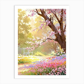 Cherry Blossoms 51 Art Print