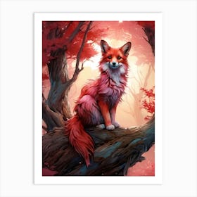 Red Fox Art Print