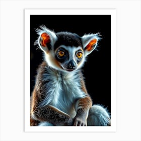 Wild Animal Creative Portrait 140 Art Print