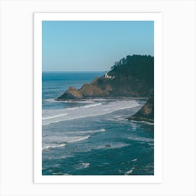 Heceta Lighthouse Oregon Coast Art Print