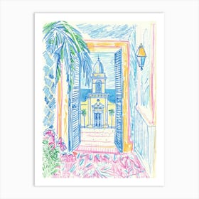 Doors And Gates Collection San Juan, Puerto Rico 4 Art Print