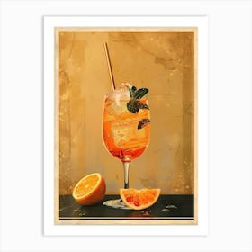 Aperol Spritz Art Print 424 Art Print