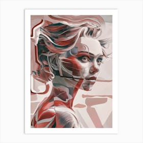 Portrait Of A Woman 8 Art Print