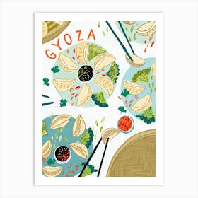 Gyoza Art Print