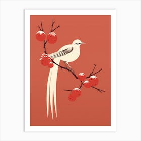 Minimalist Mockingbird 4 Illustration Art Print