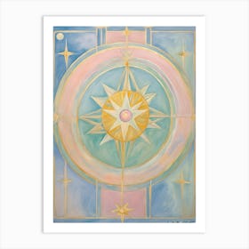 Star Compass Art Print