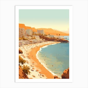 Amadores Beach Gran Canaria Spain 2 Art Print